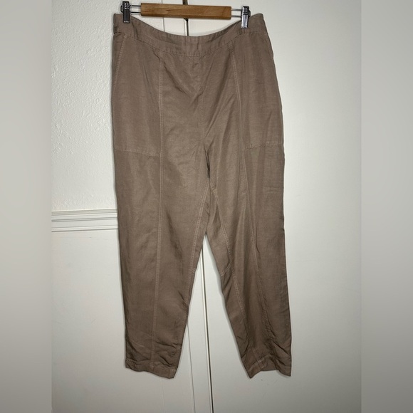 Eileen Fisher Pants - Eileen Fisher Women tan Chinos size L